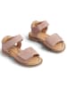 Wheat Leder-Sandalen in Rosa