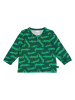 Fred´s World by GREEN COTTON Koszulka "Croco" w kolorze zielonym