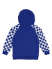 Fred´s World by GREEN COTTON Hoodie "Racing" in Blau/ Weiß