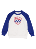 Fred´s World by GREEN COTTON Sweatshirt "Racing" in Weiß/ Blau
