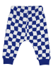 Fred´s World by GREEN COTTON Sweatbroek "Motor" blauw/wit