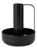 Stelton Kerzenständer "Ida" in Schwarz - (B)8,6 x (H)10 x (T)8.6 cm