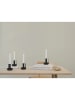 Stelton Kerzenständer "Ida" in Schwarz - (B)8,6 x (H)10 x (T)8.6 cm