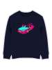 WOOOP Sweatshirt "Beauf" in Dunkelblau