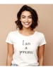 WOOOP Shirt "I am a princess" wit