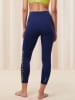 Triumph Legginsy sportowe "Cardio" w kolorze granatowym