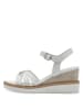 Tamaris Sleehaksandalen wit