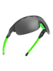 Siroko Okulary sportowe unisex "PhotoChromic" w kolorze czarno-szarym
