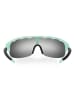 Siroko Unisekssportbril "PhotoChromic" turquoise/grijs