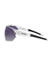 Siroko Unisekssportbril "K3 S" wit/donkerblauw