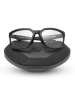 Siroko Okulary sportowe unisex "X1" w kolorze czarnym