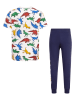 Converse 2-delige outfit wit/donkerblauw