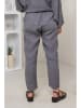 Rodier Lin Leinen-Hose in Grau