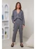 Rodier Lin Leinen-Hose in Grau