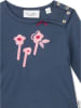Sanetta Kidswear Longsleeve donkerblauw/lichtroze