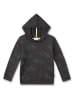 Sanetta Kidswear Hoodie in Anthrazit/ Grün