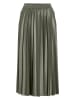 Vila Plisseerock in Khaki