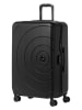 Travel World Hardcase-Trolley in Schwarz - (B)51 x (H)80 x (T)26 cm