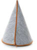 Evila Katzenbett "Cathomel" in Hellgrau - (B)50 x (H)60 x (T)50 cm