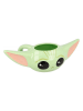 Star Wars Kubek "The Mandalorian Baby Yoda" w kolorze zielonym - 500 ml
