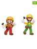 Nintendo Super Mario 2er-Set: Spielfiguren "Super Mario - Mario Maker & Luigi Maker" - ab 3 Jahren