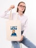 BAGmori Schultertasche in Creme - (B)35 x (H)40 x (T)8 cm