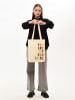 MORI Schultertasche in Creme - (B)35 x (H)40 x (T)8 cm