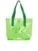 BAGmori Strandtasche in Grün - (B)43 x (H) 34 x (T)12 cm