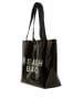 BAGmori Strandtasche in Schwarz - (B)43 x (H) 34 x (T)12 cm