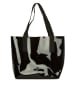 BAGmori Strandtasche in Schwarz - (B)43 x (H) 34 x (T)12 cm
