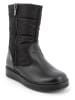 Primigi Leder-Winterstiefel in Schwarz