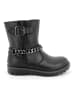 Primigi Leder-Boots in Schwarz