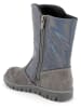 Primigi Leder-Winterstiefel in Grau