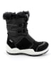 Primigi Leder-Winterstiefel in Schwarz
