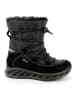 Primigi Leder-Winterstiefel in Schwarz