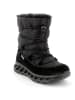 Primigi Leder-Winterstiefel in Schwarz