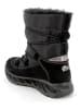 Primigi Leder-Winterstiefel in Schwarz