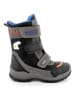 Primigi Leder-Winterstiefel in Schwarz/ Grau