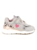 Primigi Leder-Sneakers in Grau/ Rosa