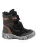 Primigi Leder-Winterboots in Schwarz