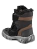 Primigi Leder-Winterboots in Schwarz