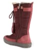 Primigi Leder-Winterstiefel in Bordeaux
