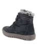 Primigi Leder-Winterboots in Dunkelblau