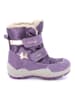 Primigi Leder-Winterboots in Lila
