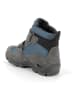 Primigi Leder-Boots in Anthrazit/ Blau