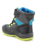 Primigi Leder-Boots in Anthrazit