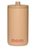 Design Letters Isoleerbeker "Mom" beige - 350 ml