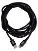 Design Letters Kabel Lightning w kolorze czarnym - dł. 185 cm