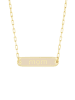 Design Letters Vergulde ketting "Mom" - (L)45 cm