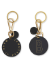 Design Letters Schlüsselanhänger "B" in Schwarz/ Gold
